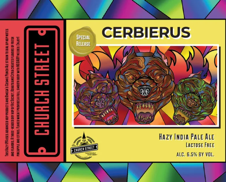 cerbierus label beer